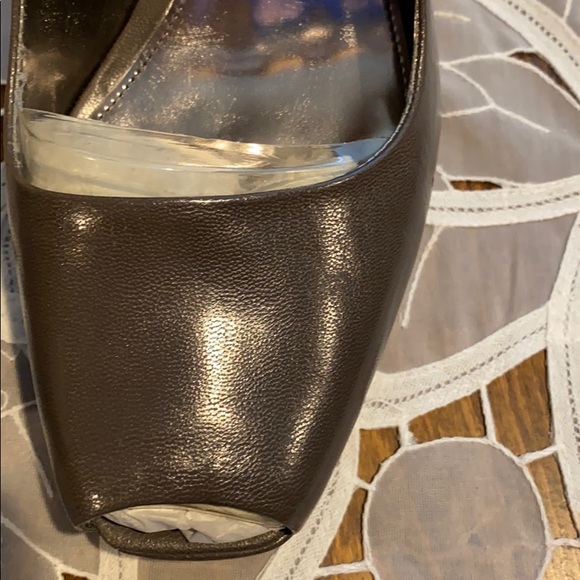 MARC Fisher DARK Grey MFlency Peep Toe Pump - Picture 5 of 8